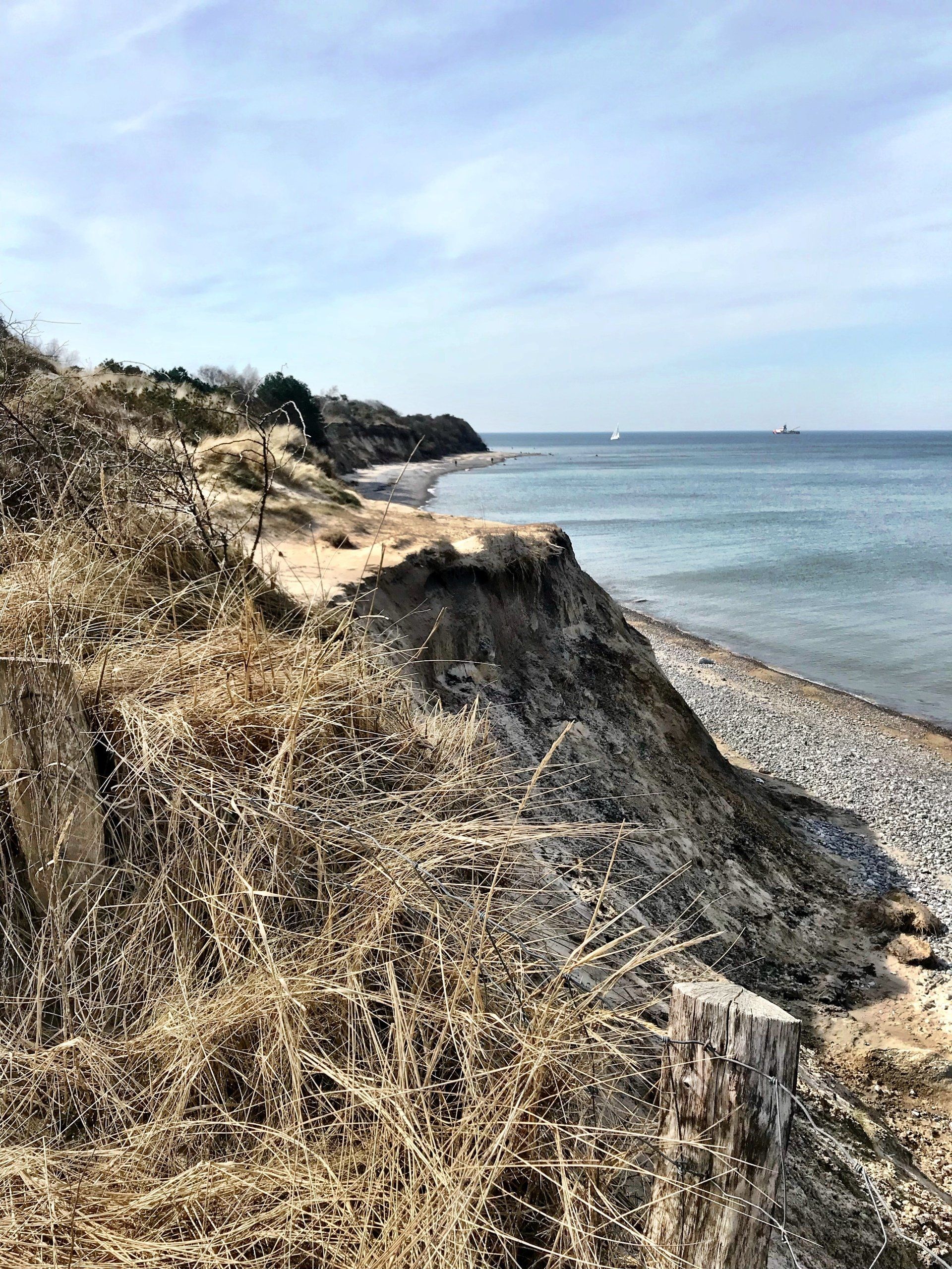 Steilküste an der Ostsee bei Kap Arkona